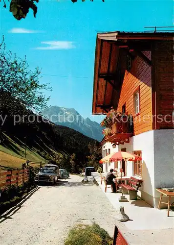 AK / Ansichtskarte Mayrhofen_Zillertal_AT Gasthof Pension Zillergrund 