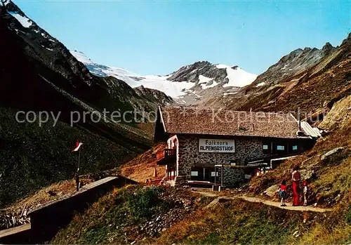 AK / Ansichtskarte oetztal_Tirol_AT Falkners Gastwirtschaft Rettenbachalm 