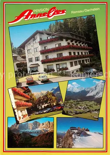 AK / Ansichtskarte Ramsau_am_Dachstein_Schladming_Obersteiermark_AT Pension Annelies Teilansichten 