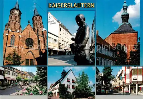 AK / Ansichtskarte Kaiserslautern Kirchen Denkmal Ortspartien Kaiserslautern