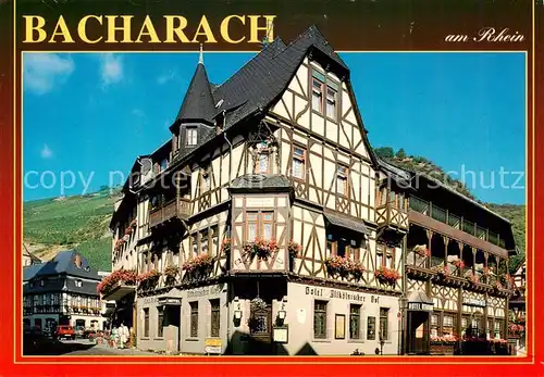 AK / Ansichtskarte Bacharach_Rhein Hotel Altkoelnischer Hof Bacharach Rhein