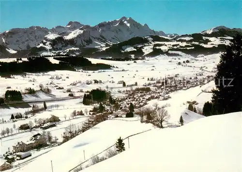 AK / Ansichtskarte Gais_AR mit Saentiskette Gais_AR