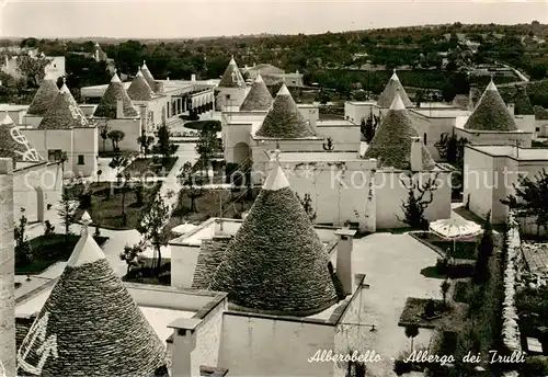 AK / Ansichtskarte Alberobello_Bari_IT Albergo dei Trulli 