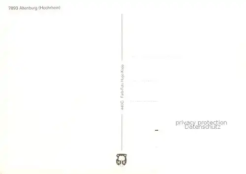 AK / Ansichtskarte Altenburg_Rheinau_Baden Panorama Altenburg_Rheinau_Baden