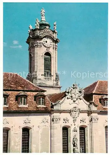 AK / Ansichtskarte Ellingen_Bayern Schloss Kirche Ellingen Bayern