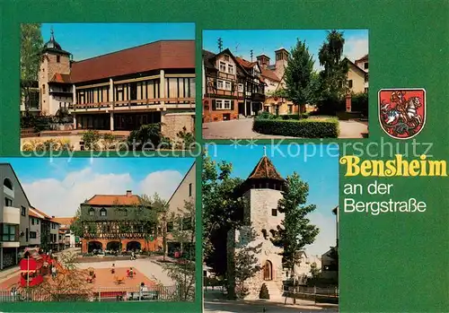AK / Ansichtskarte Bensheim_Bergstrasse Teilansichten Bensheim_Bergstrasse