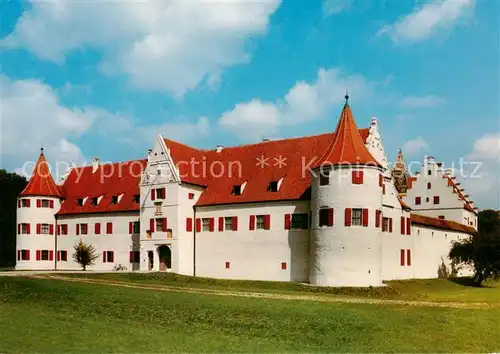 AK / Ansichtskarte Neuburg__Donau Ehem Residenz Jagd und Lustschloss Gruenau 