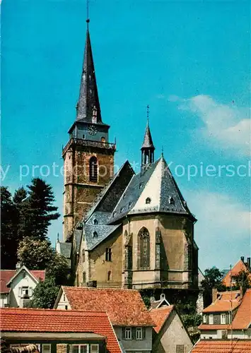 AK / Ansichtskarte Oberursel_Taunus Kath Kirche St Ursula Oberursel Taunus