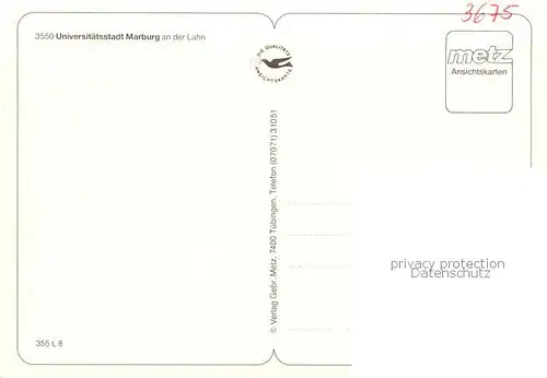 AK / Ansichtskarte Marburg_Lahn Brunnen Marktplatz Rathaus Marburg_Lahn