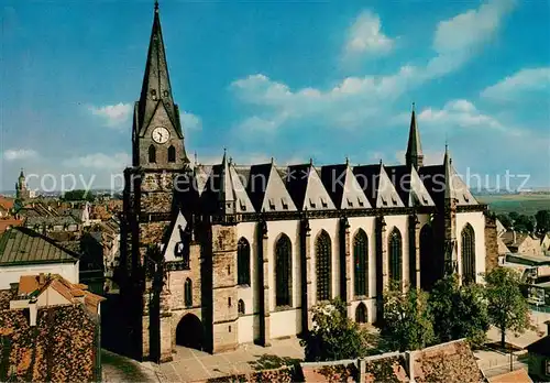 AK / Ansichtskarte Friedberg__Hessen Stadtkirche UL Frau Suedseite 