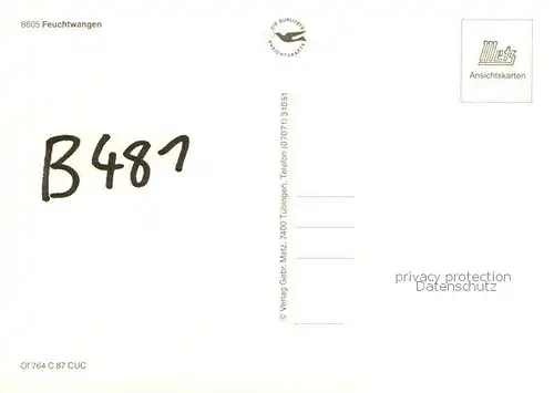 AK / Ansichtskarte Feuchtwangen Kirche Turm Feuchtwangen