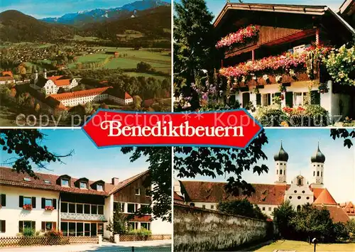 AK / Ansichtskarte Benediktbeuern Panorama Kloster Hotel Benediktbeuern