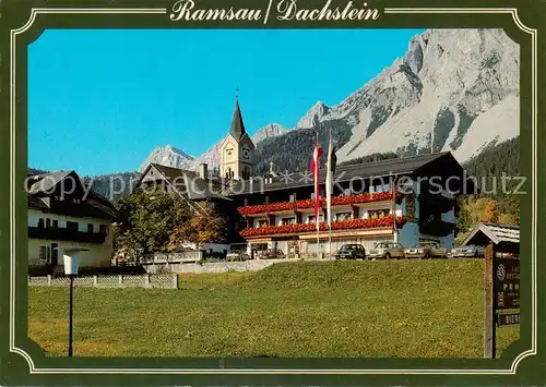 AK / Ansichtskarte Ramsau_am_Dachstein_Schladming_Obersteiermark_AT mit Dachsteinsuedwaende 