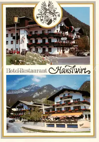 AK / Ansichtskarte Maurach_Achensee_TiroL_AT Hotel Restaurant Hanslwirt 