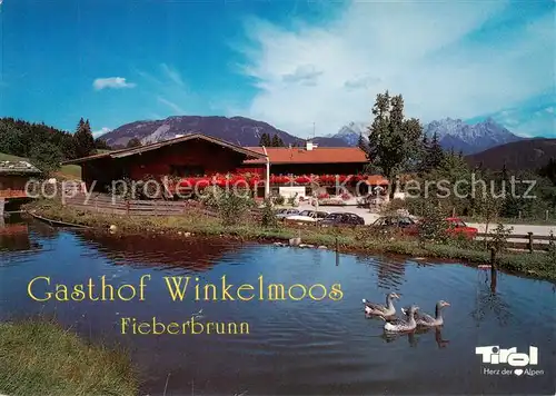 AK / Ansichtskarte Fieberbrunn_Tirol Gasthof Winkelmoos Fieberbrunn Tirol