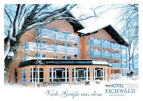 AK / Ansichtskarte Bad_Woerishofen Hotel Eichwald Bad_Woerishofen