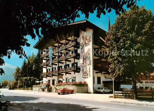 AK / Ansichtskarte Bad_Wiessee_Tegernsee Hotel Wiesseer Hof Der Kirchenwirt Bad_Wiessee_Tegernsee