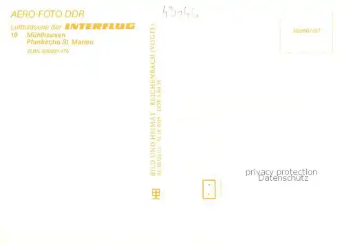 AK / Ansichtskarte Muehlhausen__Thueringen Pfarrkirche St Marien  