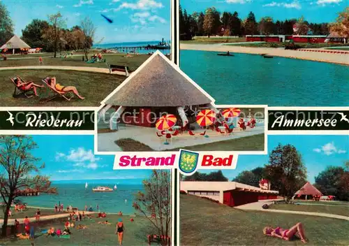 AK / Ansichtskarte Riederau_Ammersee Strandbad Liegewiese  Riederau Ammersee
