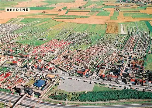 AK / Ansichtskarte Bredene_Belgie Fliegeraufnahme 