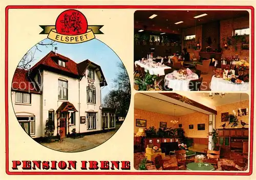 AK / Ansichtskarte Elspeet_Nunspeet_NL Pension Irene Restaurant 