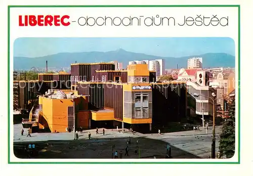 AK / Ansichtskarte Liberec_Reichenberg Obchodni dum jested 