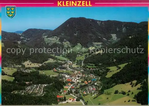 AK / Ansichtskarte Kleinzell_Hainfeld_Niederoesterreich_AT Fliegeraufnahme 