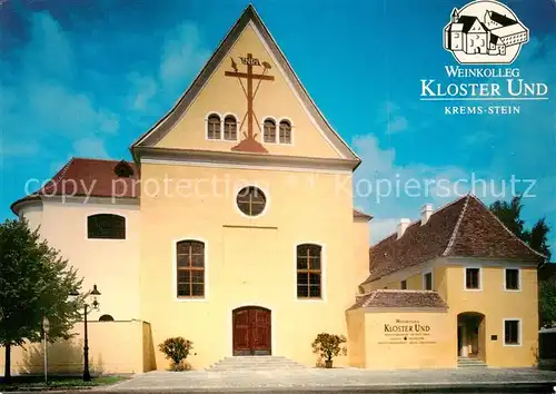AK / Ansichtskarte Stein_Krems Weinkolleg Kloster Und Stein Krems