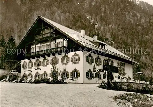 AK / Ansichtskarte Ettal Gaestehaus Benediktenhof Ettal