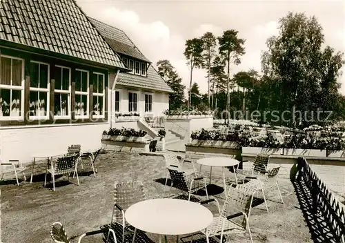 AK / Ansichtskarte Stuckenborstel Rasthaus Grundbergsee Terrasse Stuckenborstel