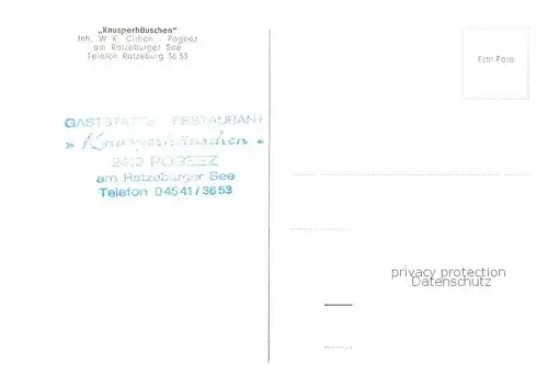 AK / Ansichtskarte Pogeez_Schleswig Holstein Knusperhaeuschen 