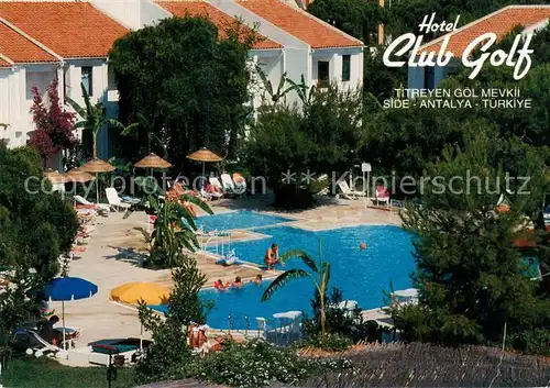 AK / Ansichtskarte 73834572 Manavgat Hotel Club Golf Swimming Pool Manavgat