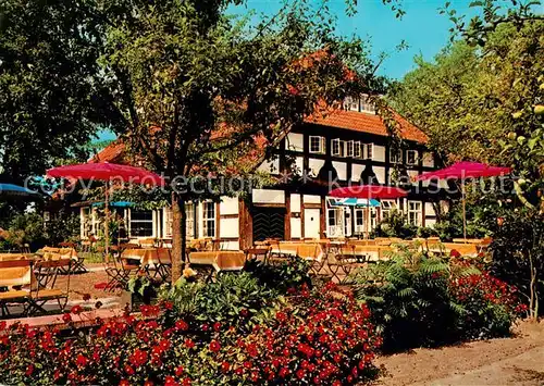 AK / Ansichtskarte  Vilsen Forsthaus Heiligenberg Historischer Gasthof Biergarten Vilsen