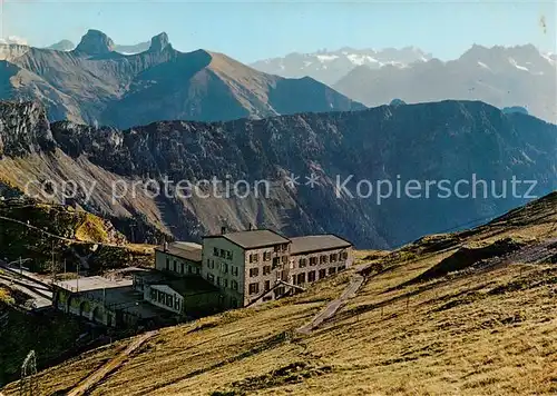 AK / Ansichtskarte  Rochers_de_Naye Grand Hôtel Berghotel Alpenpanorama Rochers_de_Naye