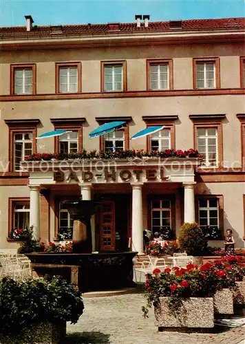 AK / Ansichtskarte 73834585 Bad_Teinach-Zavelstein Bad-Hotel Bad_Teinach-Zavelstein