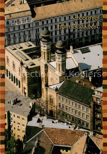AK / Ansichtskarte Budapest_HU Fliegeraufnahme 