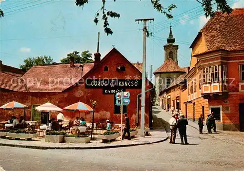 AK / Ansichtskarte Szentendre_HU Ortspartie 