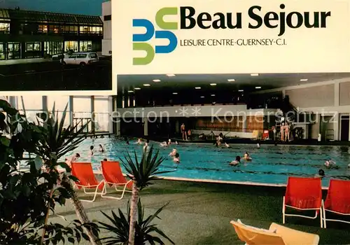 AK / Ansichtskarte Guernsey_Channel_Islands_UK Beau Sejour Leisure Centre 