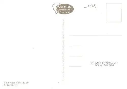 AK / Ansichtskarte Rochester__UK Air view 