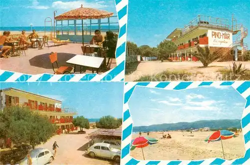 AK / Ansichtskarte Castelldefels_ES Bungalow Pino Mar Paseo Maritima 