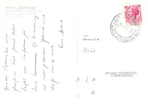 AK / Ansichtskarte Seiseralm_Chiemgau Hotel Goldknopf Seiseralm Chiemgau