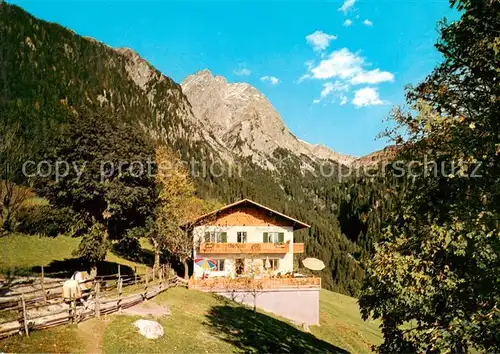 AK / Ansichtskarte Schenna_Meran_Trentino_IT Gasthof Gsteier Locanda Casatura 
