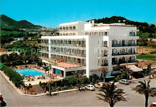 AK / Ansichtskarte Cala_Ratjada_Mallorca Hotel Lago Playa Piscina Cala_Ratjada_Mallorca