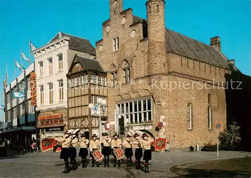 AK / Ansichtskarte S Hertogenbosch_Herzogenbusch_NL Stadtspijpers von s_Hertogenbosch omstreeks 1530 