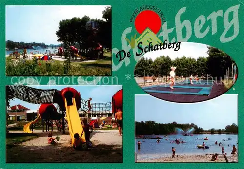 AK / Ansichtskarte Sevenum_NL Rekreatiecentrum De Schatberg Teilansichten Strandbad 