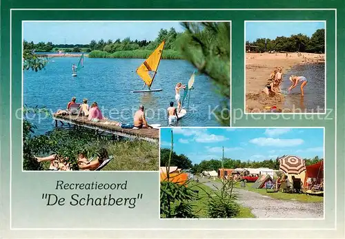 AK / Ansichtskarte Sevenum_NL Recreatieoord De Schatberg Freibad Strand Zeltplatz 