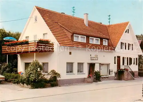 AK / Ansichtskarte Dennach_Neuenbuerg Cafe Straubenhardt Dennach Neuenbuerg