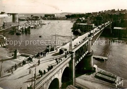 AK / Ansichtskarte Brest_29 Le pont tournant et lavant port 