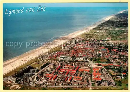 AK / Ansichtskarte Egmond__aan_Zee_NL Fliegeraufnahme 