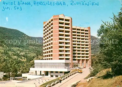 AK / Ansichtskarte Baile_Hercules_RO Hotelul Diana 